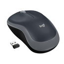 logitech wireless mouse m185 - swift grey - 2.4ghz - n/a - emea-808…