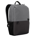 targus 15.6in sagano campus backpack grey minimalistic design with …