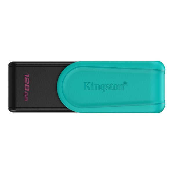 kingston 128gb portable usb 3.2 gen 1 datatraveler exodia s (black/…