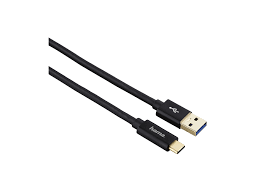 hama usb-c cable usb-a plug to usb-c plug usb3.2 1.0m