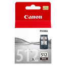 canon ink cartridge pg-512 bk black ip2700, mp240, mp250, mp270, mp…