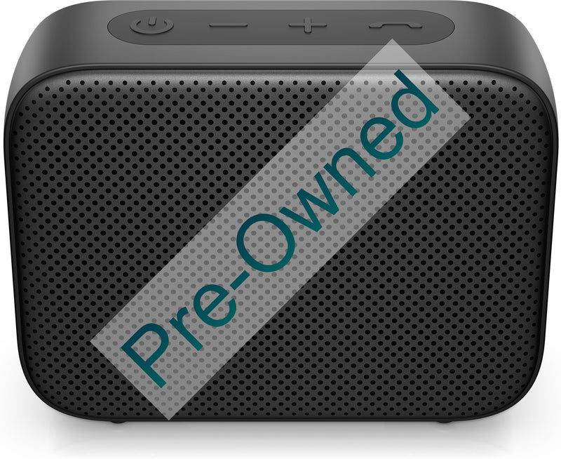 cpo hp simba black bt speaker cpo - refurbished/repaired