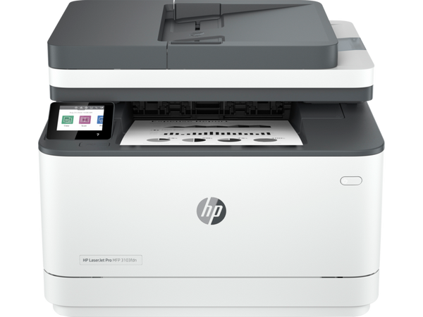 hp laserjet pro mfp 3103fdw printer. functions: print, copy, scan, …