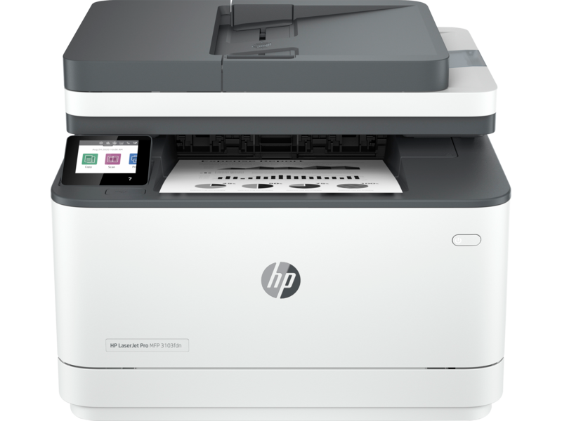 hp laserjet pro mfp 3103fdw printer. functions: print, copy, scan, …