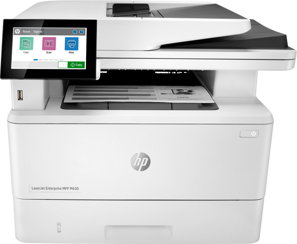 hp laserjet enterprise mfp m430f - print copy scan fax up to 40ppm …