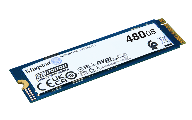 kingston 480g dc2000b pcie 4.0 m.2 2280 enterprise ssd