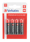 verbatim  aa alkaline batteries 4pk