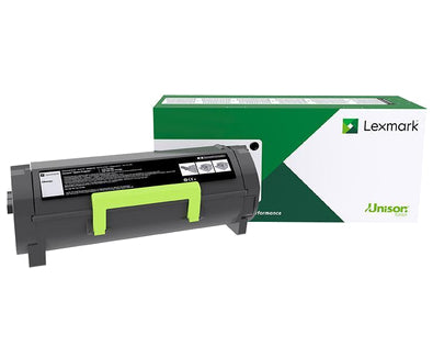 lexmark ms/mx 317 417 517 617 black return program toner cartridge