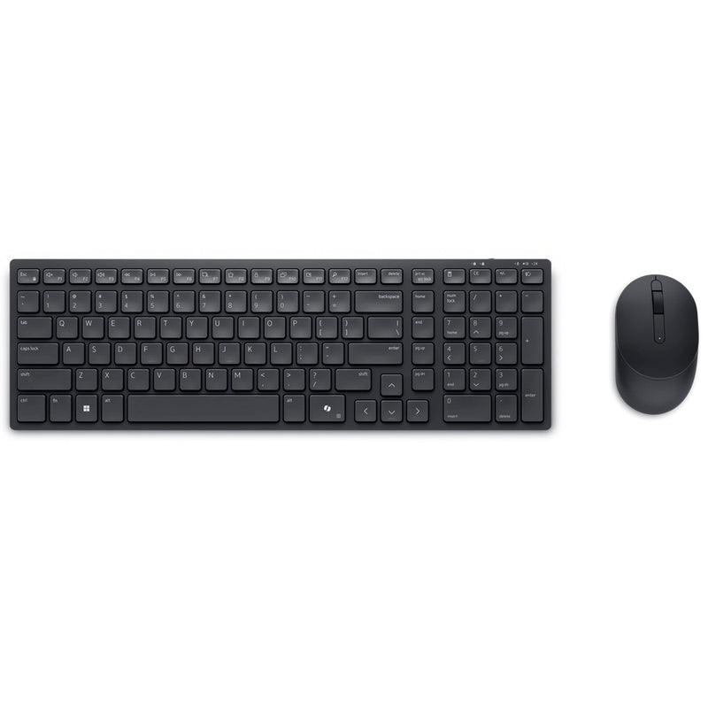 dell pro compact silent keyboard and mouse - km555 - us internation…