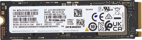 hp 512gb pcie-4x4 nvme m.2 solid state drive