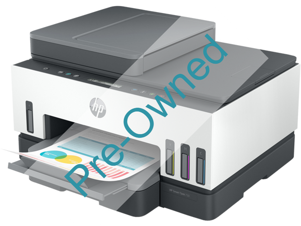 cpo hp smart tank 750-print, scan, copy-up to: 15/9 ppm; automatic …