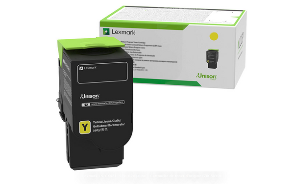 lexmark yellow cartridge extra return