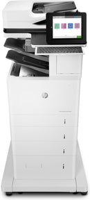 hp laserjet enterprise mfp m635z 4-1 mono printer - print, copy, sc…