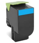 Lexmark 808Xce Cyan Cartridge