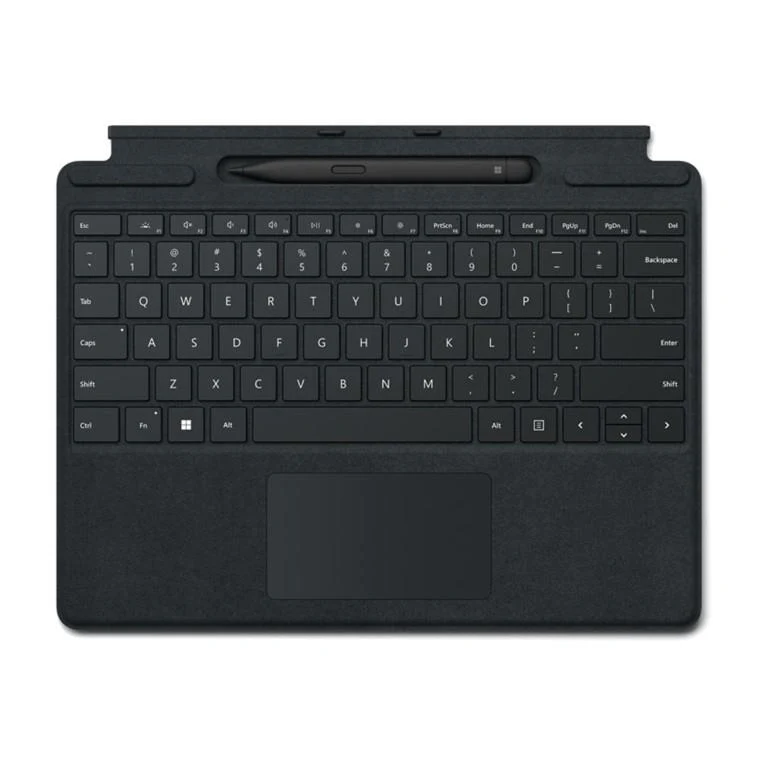 microsoft surface pro signature type cover with slim pen 2 black