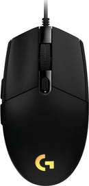 Logitech G203 Lightsync Wired Gaming Mouse - Black