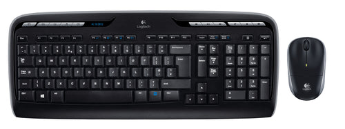 logitech mk330 wireless keyboard and mouse combo - with music contr…