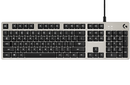 logitech g413 mechanical gaming keyboard with usb passthrough - sil…