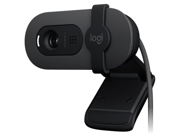 logitech brio 100 full hd webcam - graphite