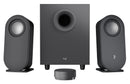 logitech z407 bluetooth computer speakers with subwoofer graphite. …