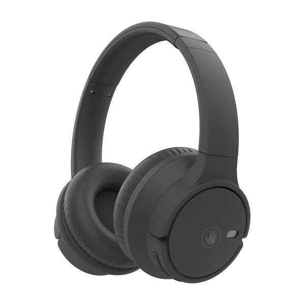 body glove amped wireless over-ear headphone - black bring your sou…