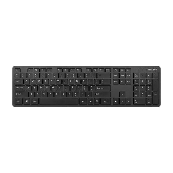 body glove wireless keyboard with a usb receiver which enables keyb…