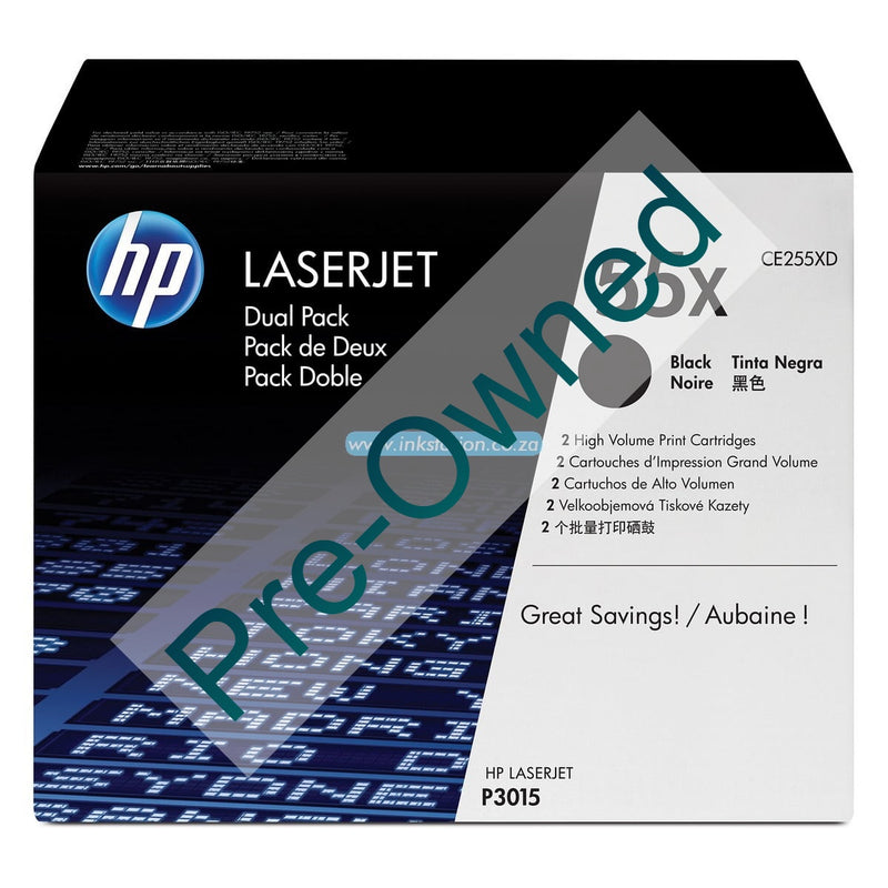 hp 55x black contract toner cartridge