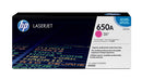 hp 650a color laserjet cp5525 magenta print cartridge