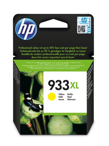 hp 933xl yellow officejet original ink cartridge