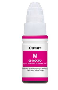canon gi-490m magenta ink bottle