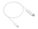 targus - hyper 4k usb-c to hdmi cable - white