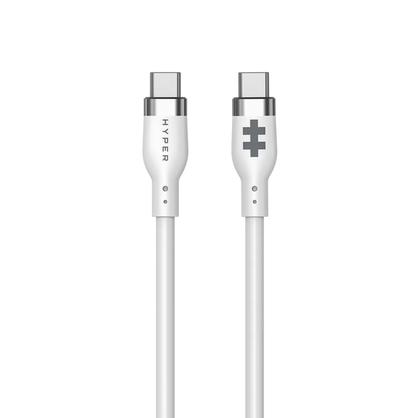 targus hyperjuice 1m silicone  usb-c to usb-c 240w charging cable -…