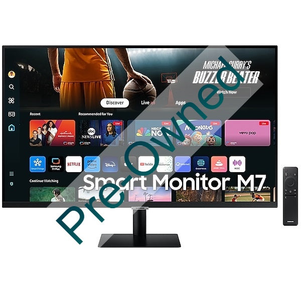 samsung smart m70d flat 32" display va response:5ms gtg ar: 16:09 r…