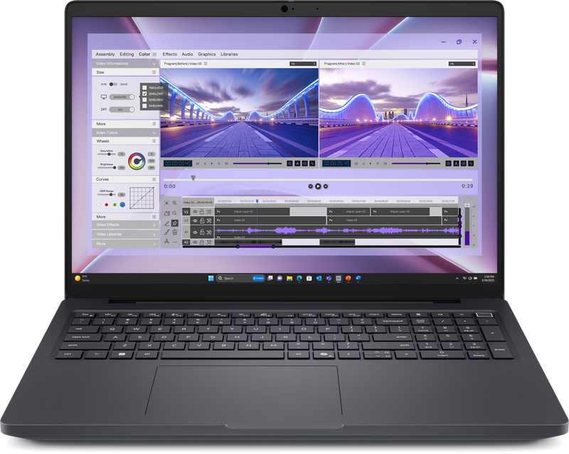 dell pro max 16 (mc16250) mobile workstation intel core ultra 7 265…