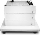 hp color laserjet 3x550 sheet feeder stand