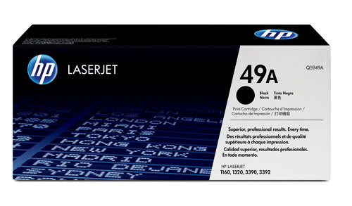 hp 49a laserjet 1160/1320/3390/3392 black print cartridge average c…