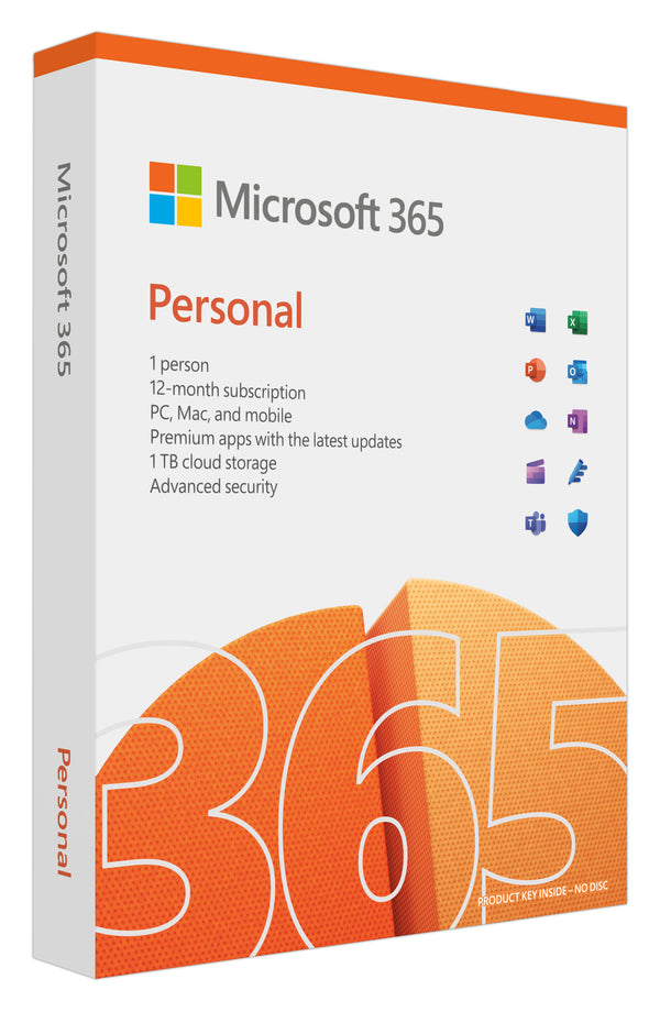 microsoft m365 personal english sub 1 year africa only medialess
