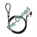 cpo hp keyed cable lock 10mm cpo - box opened/box damaged