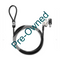 cpo hp keyed cable lock 10mm cpo - box opened/box damaged