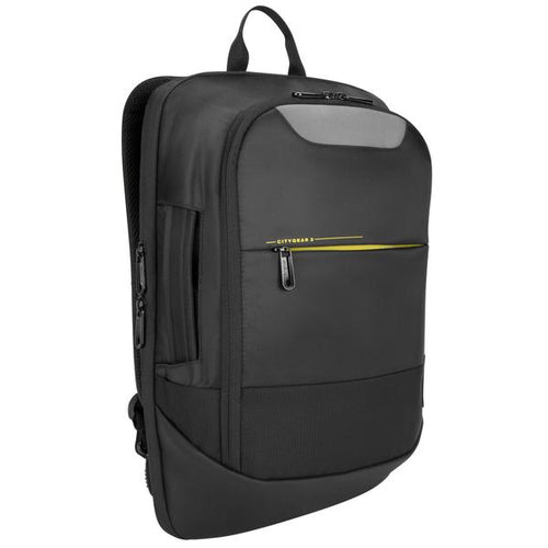 targus - citygear 14-15.6in convertible laptop backpack black