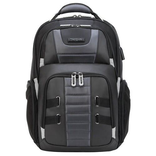 targus - driftertrek 11.6-15.6" backpack w/ usb power external usb …