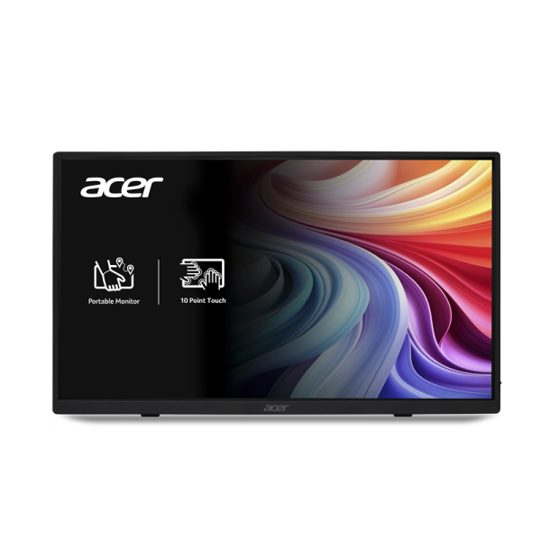 acer monitor - commercial- pm161qt- black- flat- 15.6"- ips- respon…