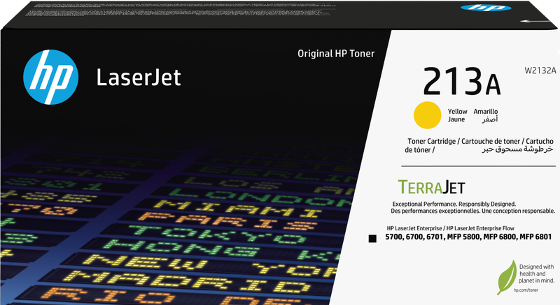 hp 213a yellow original laserjet toner cartridge