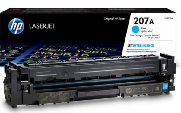 hp 207a cyan laserjet toner cartridge - color laserjet pro m225/mfp…