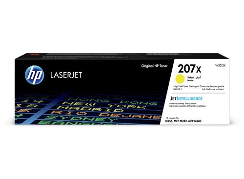 hp 207x yellow laserjet toner cartridge - color laserjet pro m225/m…