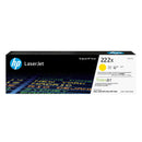 hp 222x high yield yellow original laserjet toner cartridge
