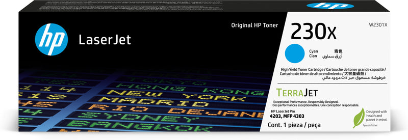 hp 230x cyan original laserjet toner cartridge
