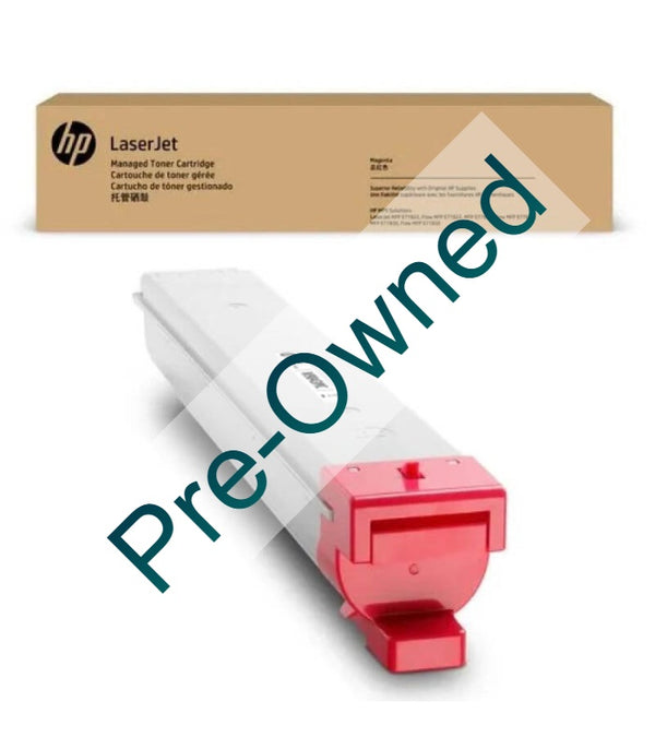cpo hp w9133mc magenta managed laserjet toner cartridge cpo - box o…